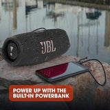 JBL Charge 5 Portable Bluetooth Speaker, Black